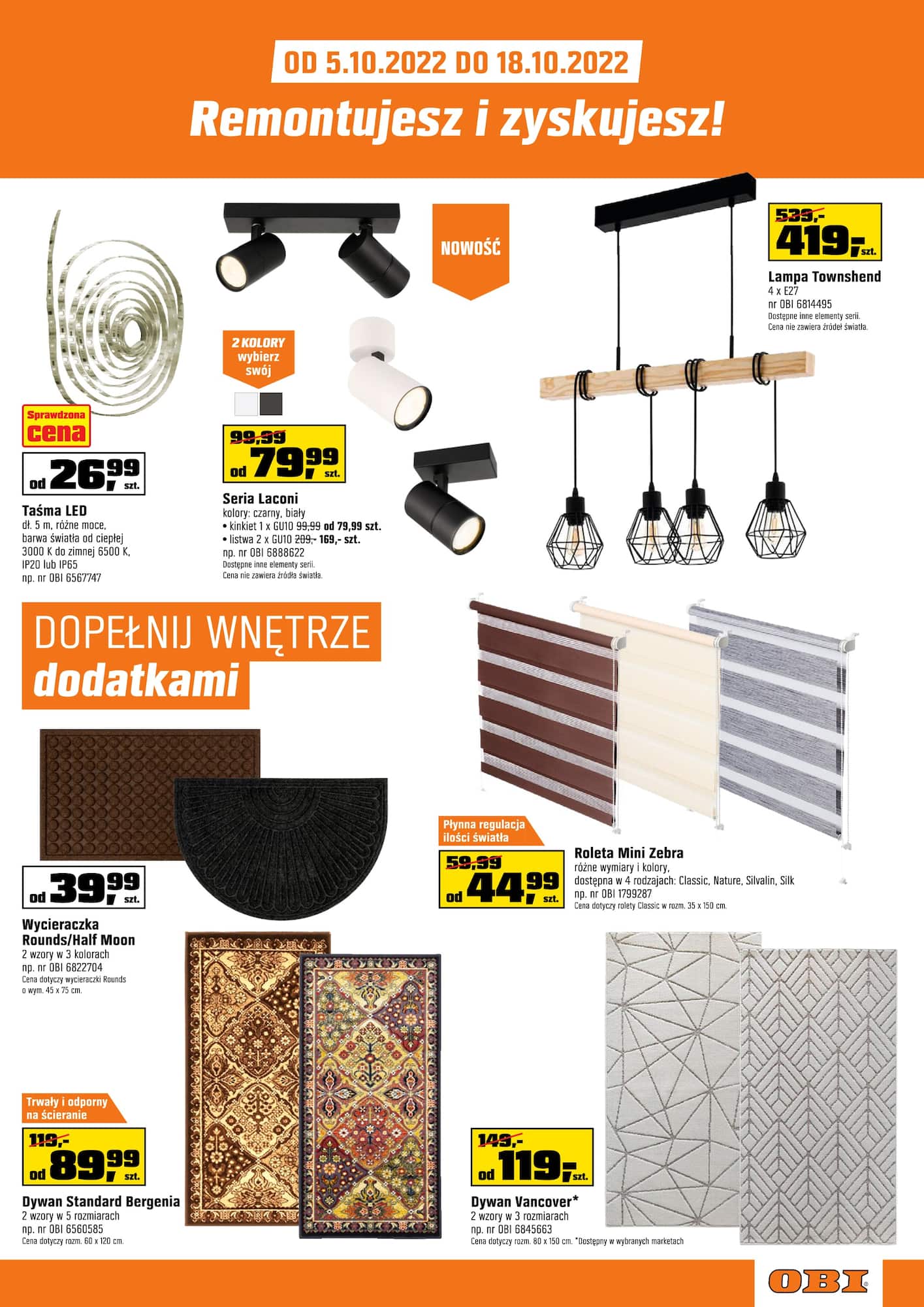 Gazetka JESIEŃ NISKICH CEN %