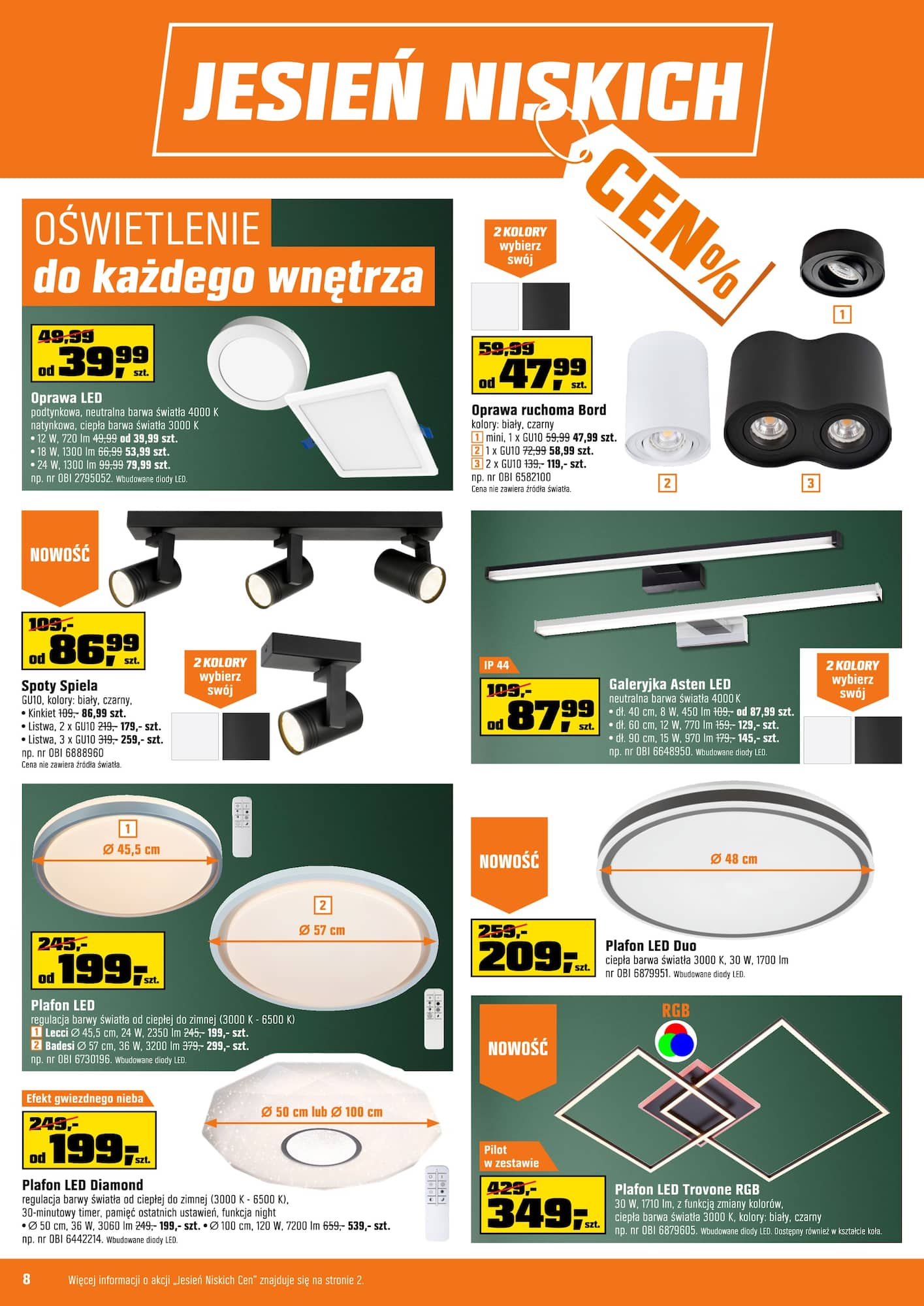 Gazetka JESIEŃ NISKICH CEN %