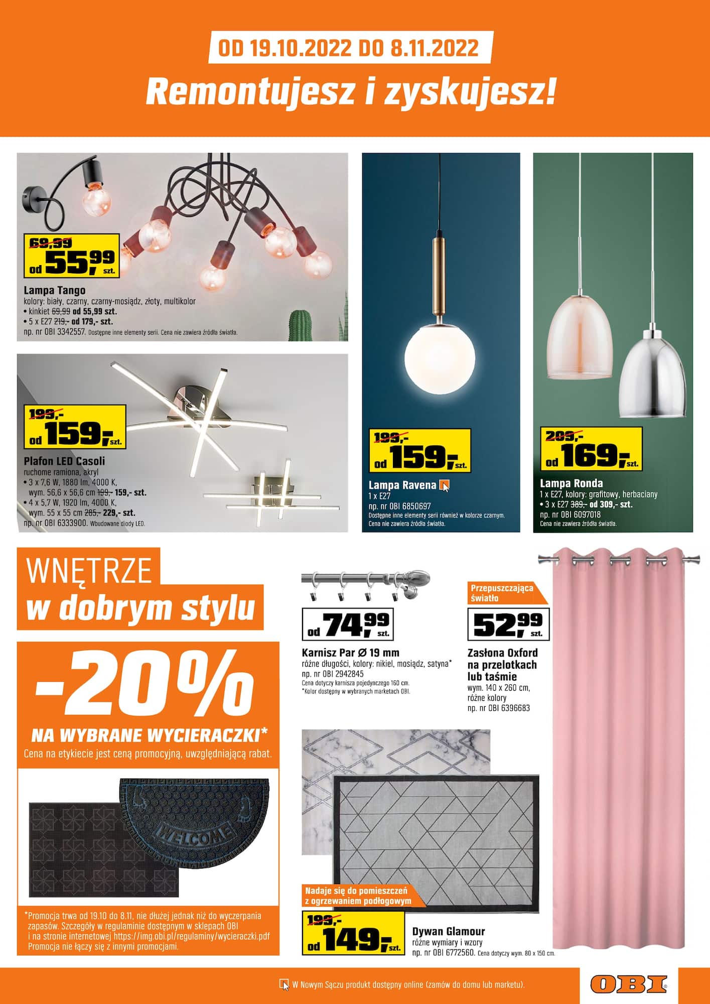 Gazetka JESIEŃ NISKICH CEN %