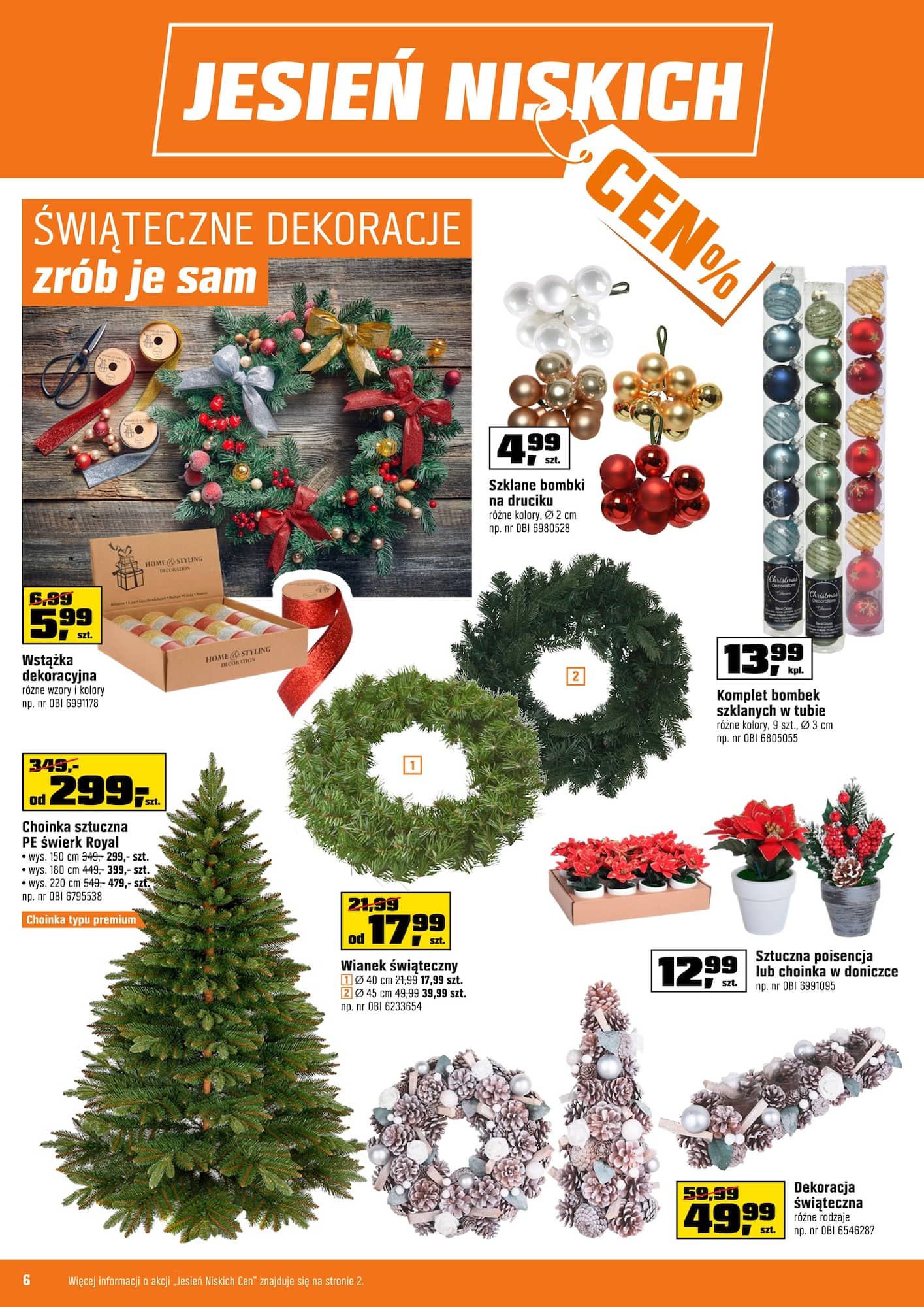 Gazetka JESIEŃ NISKICH CEN %