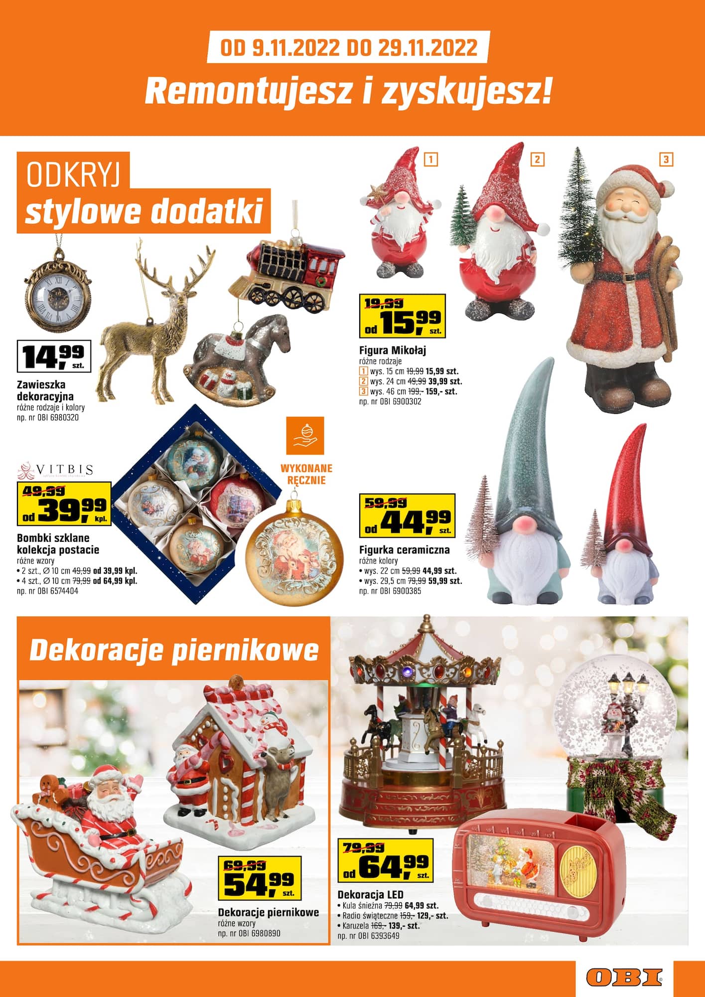 Gazetka JESIEŃ NISKICH CEN %