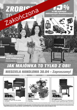 ZROBISZ TO Z OBI - od 2023-04-26 do 2023-05-09