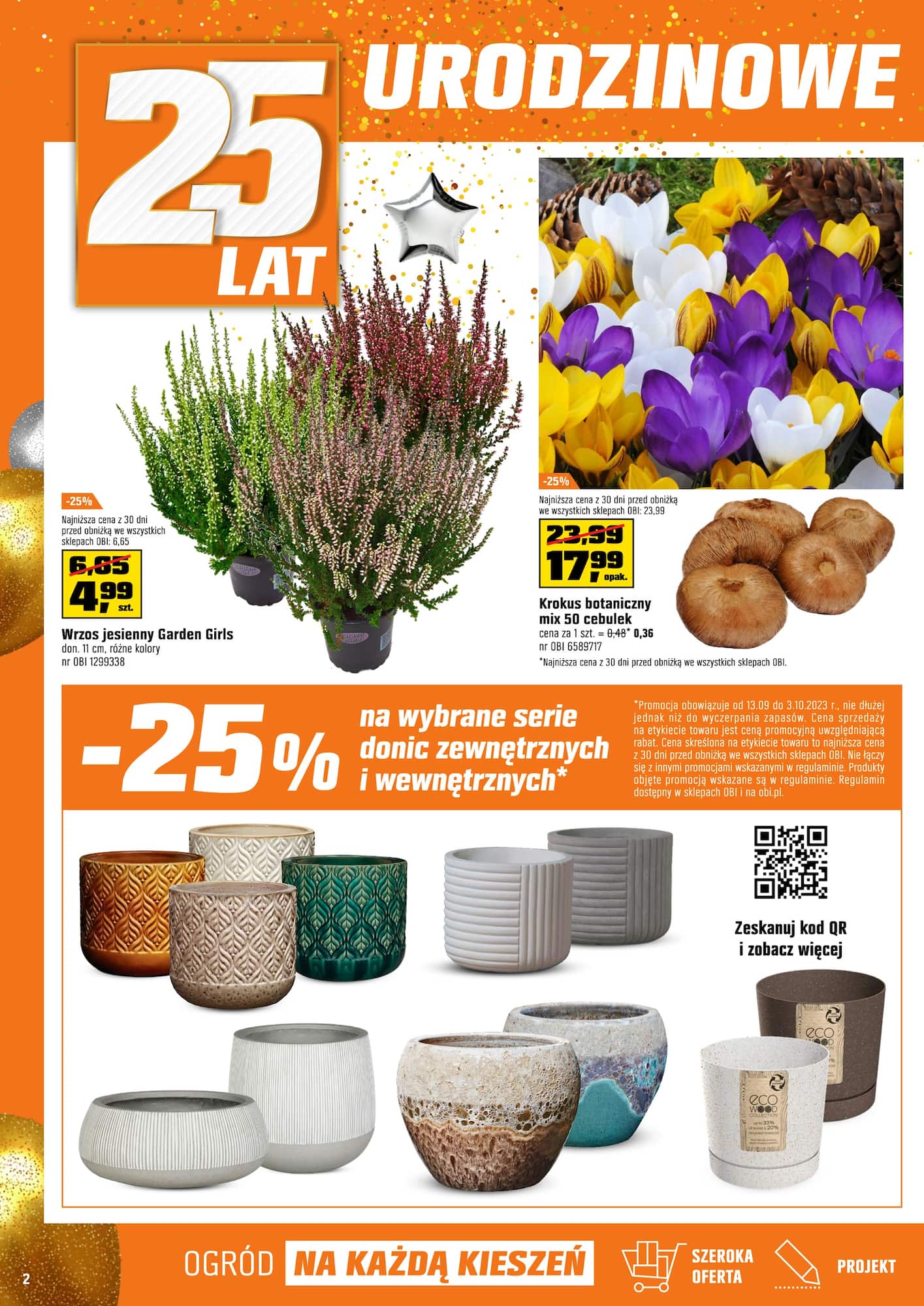 Gazetka 25 LAT OBI
