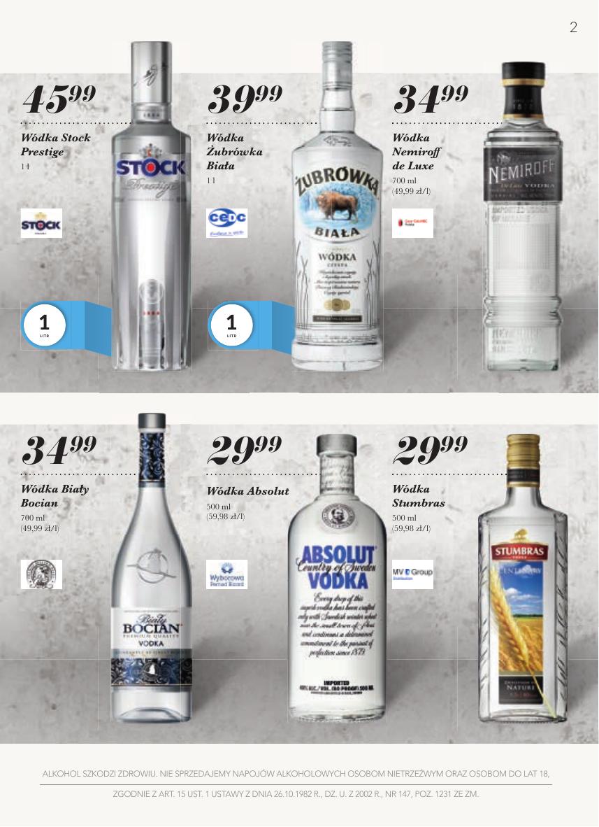 Gazetka Oferta alkoholowa