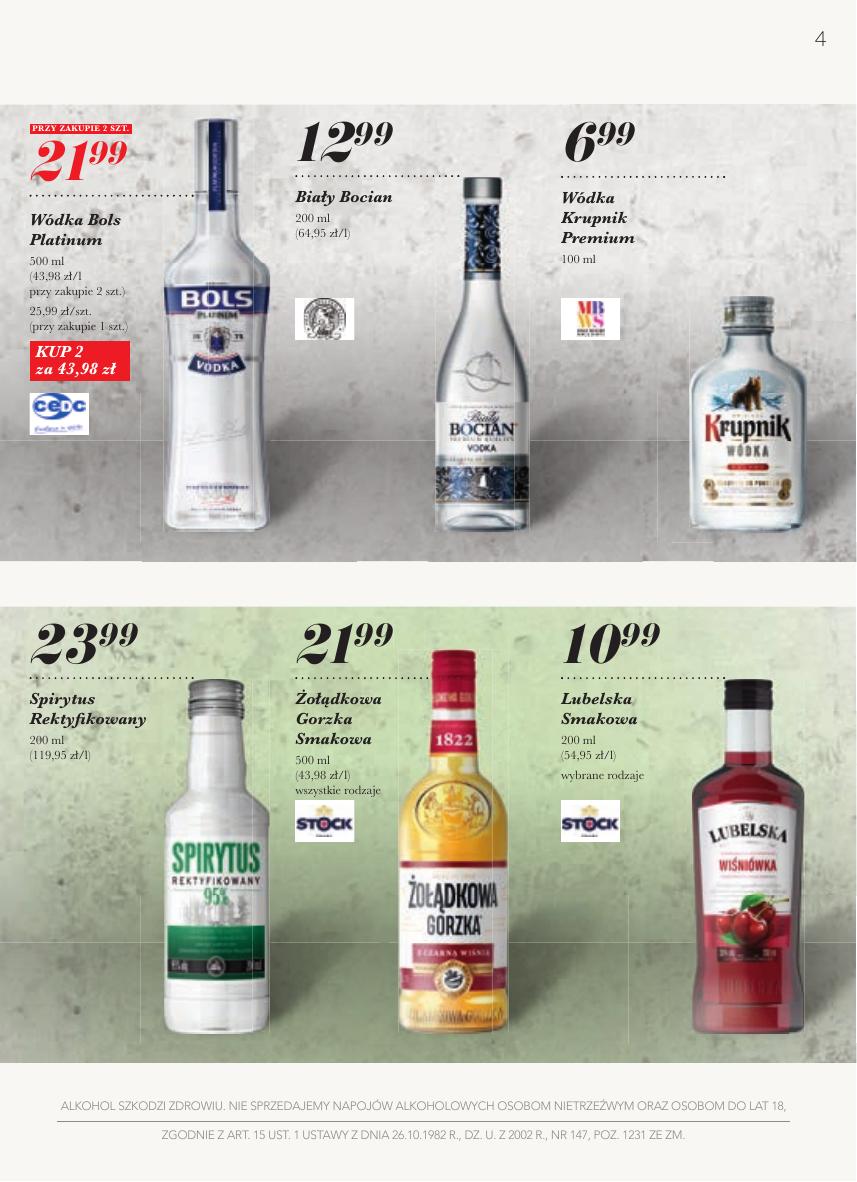 Gazetka Oferta alkoholowa