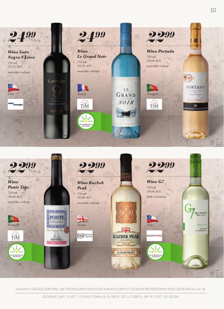 Gazetka Oferta alkoholowa
