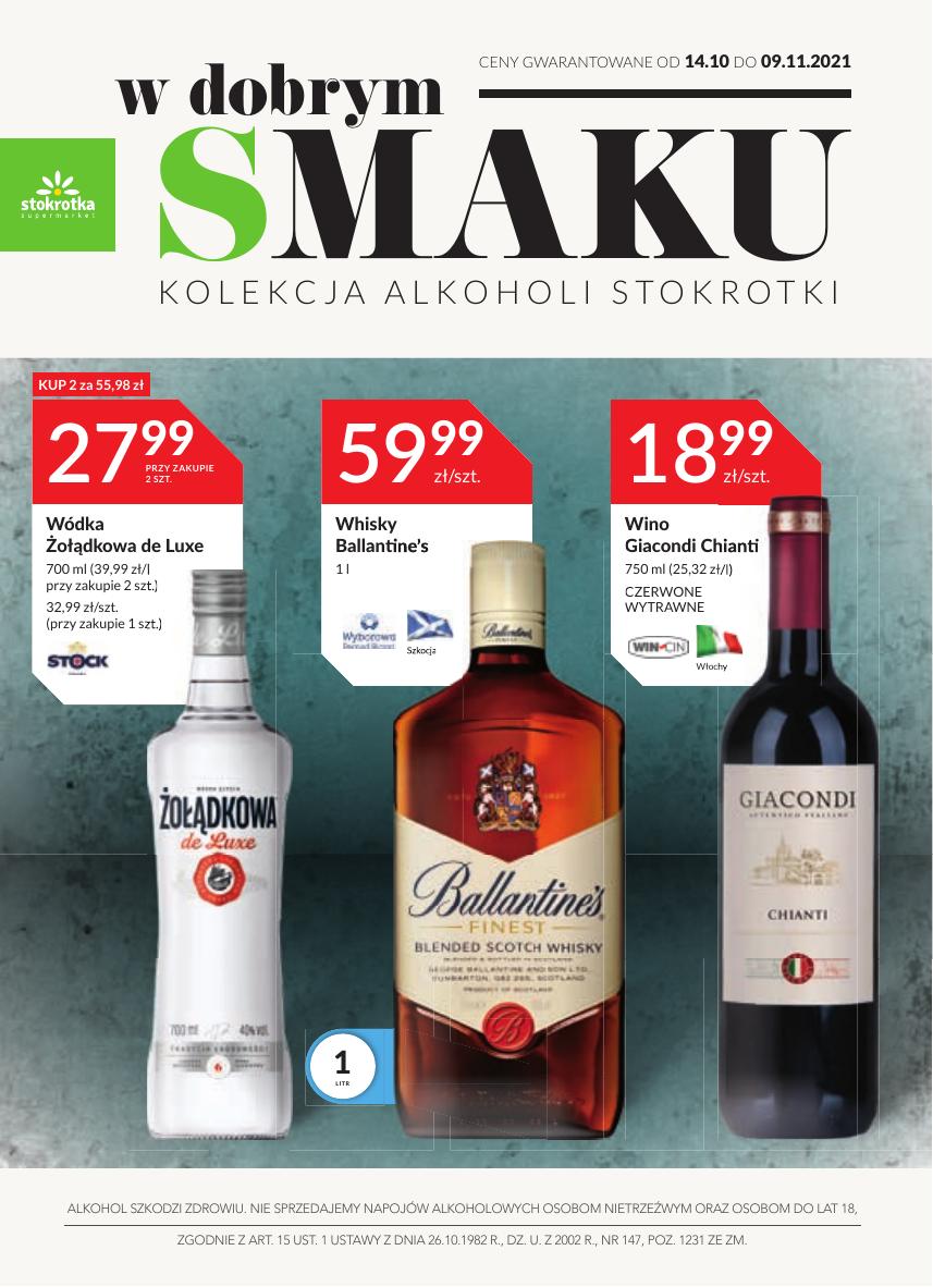 Gazetka Oferta alkoholowa