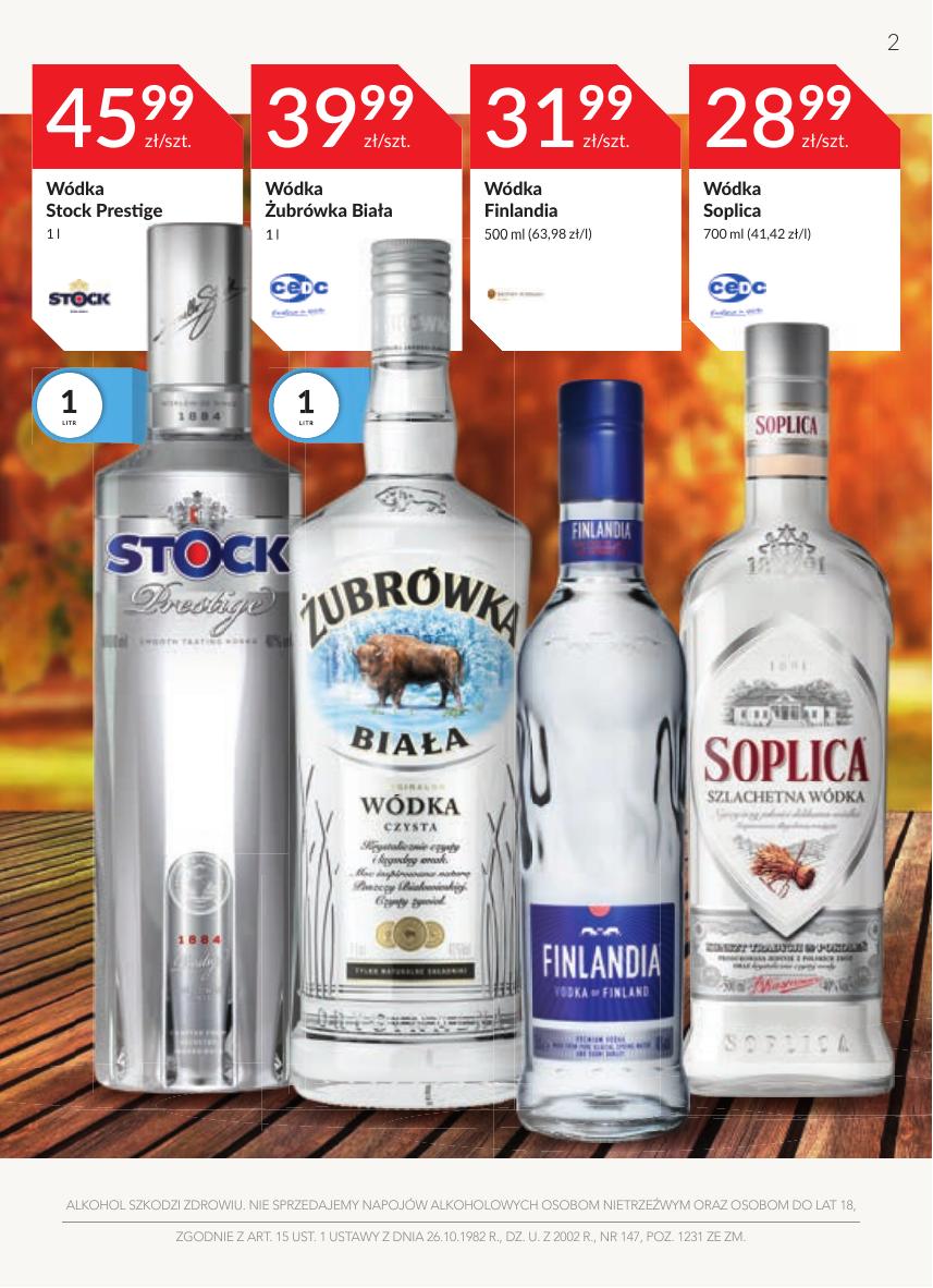 Gazetka Oferta alkoholowa