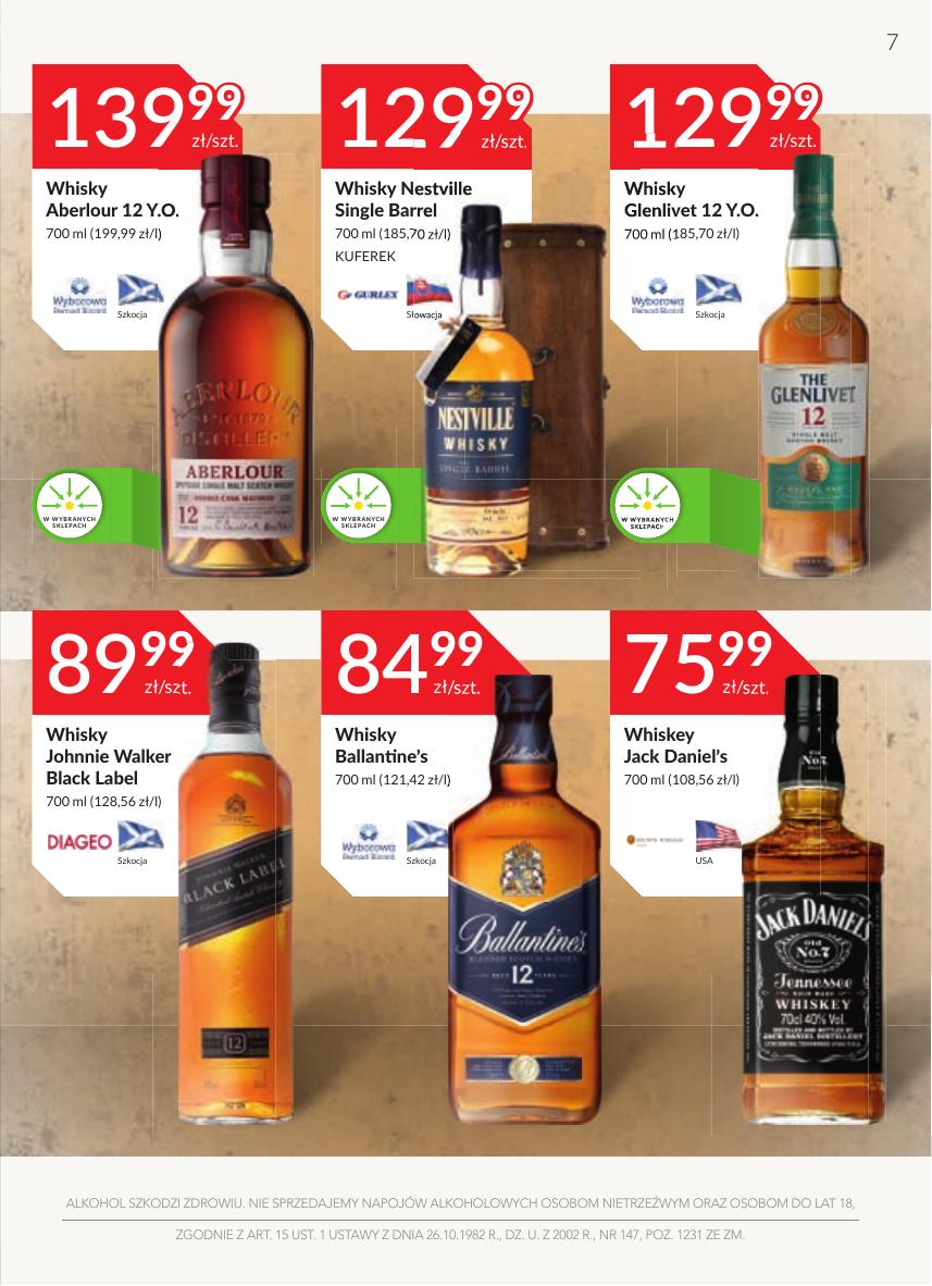 Gazetka Oferta alkoholowa