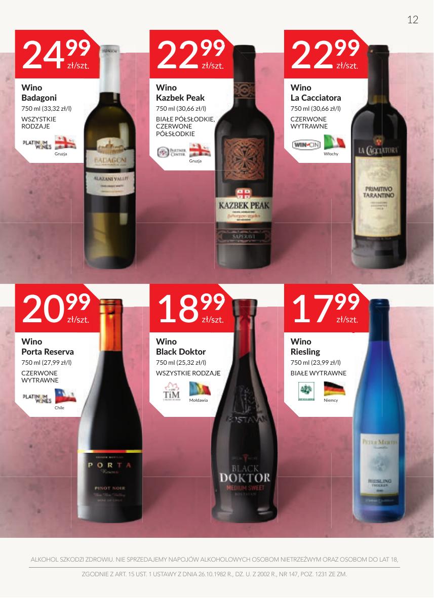 Gazetka Oferta alkoholowa