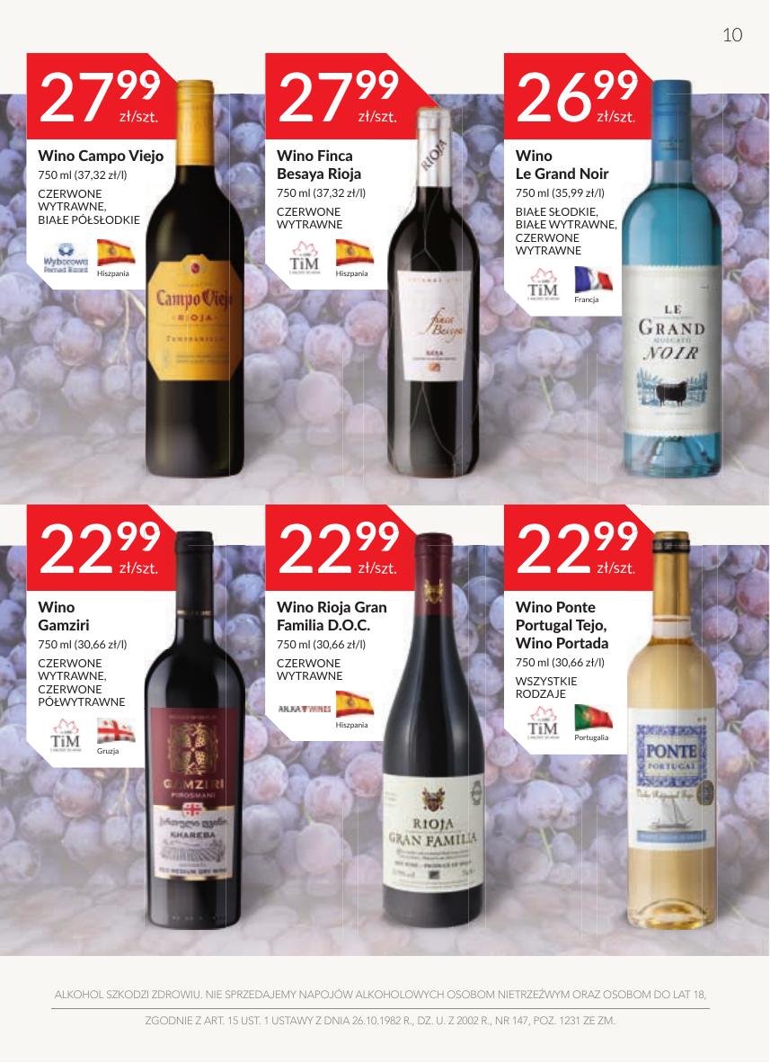 Gazetka Oferta alkoholowa