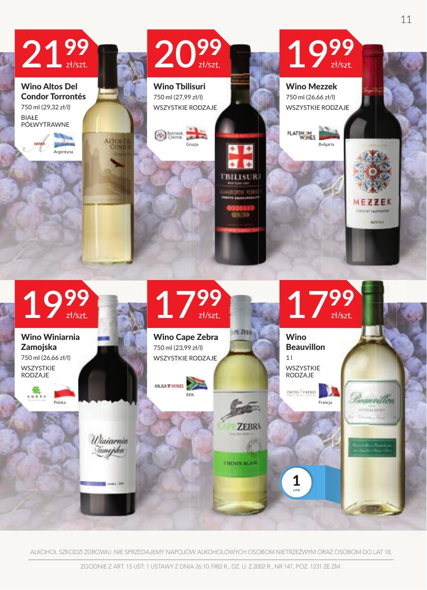 Gazetka Oferta alkoholowa