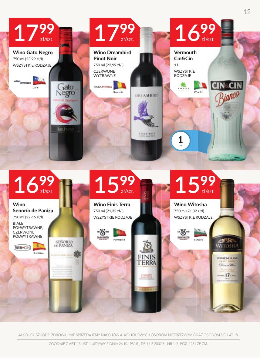 Gazetka Oferta alkoholowa