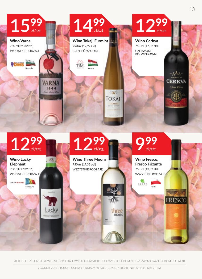 Gazetka Oferta alkoholowa