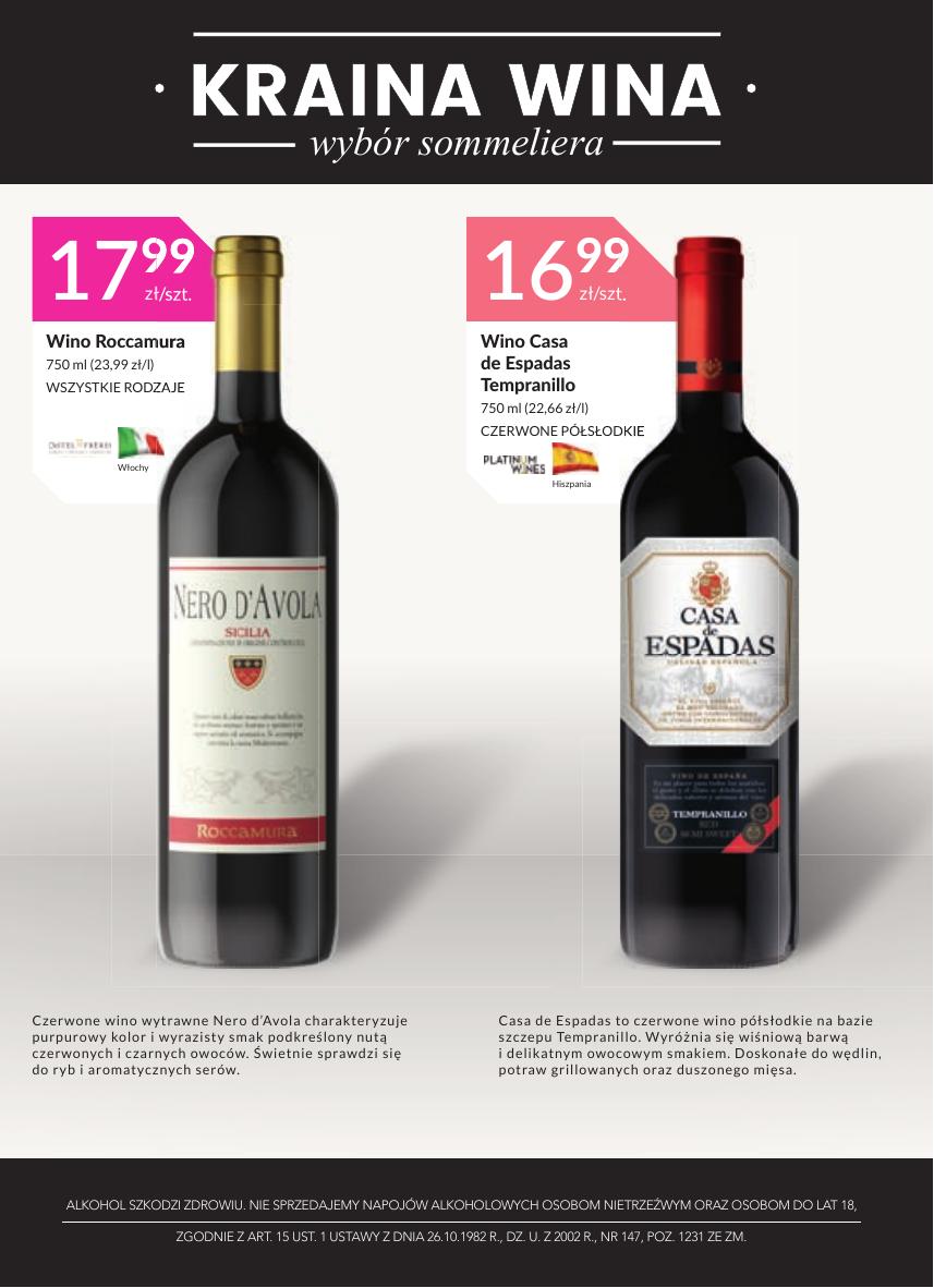 Gazetka Oferta alkoholowa