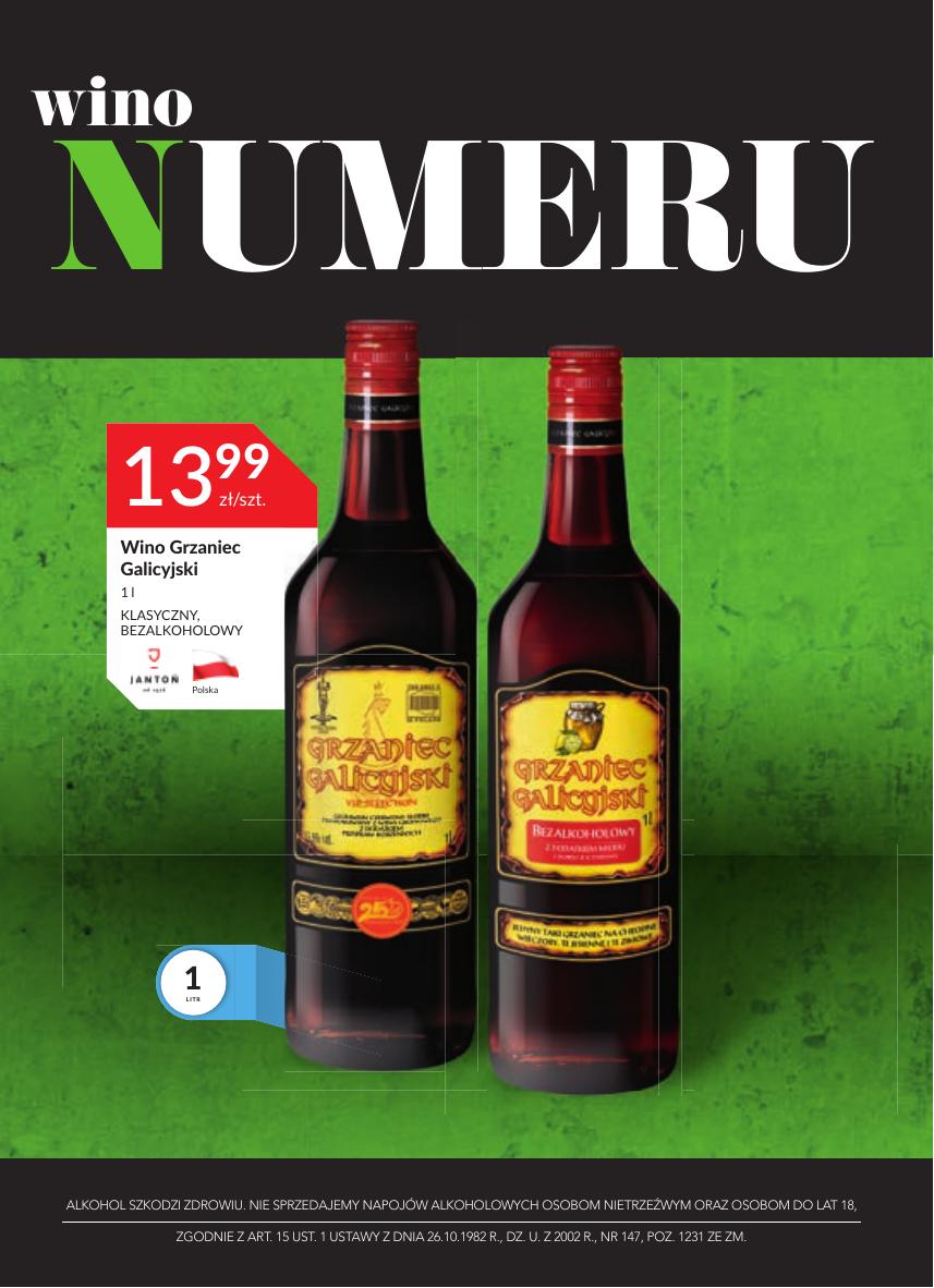 Gazetka Oferta alkoholowa