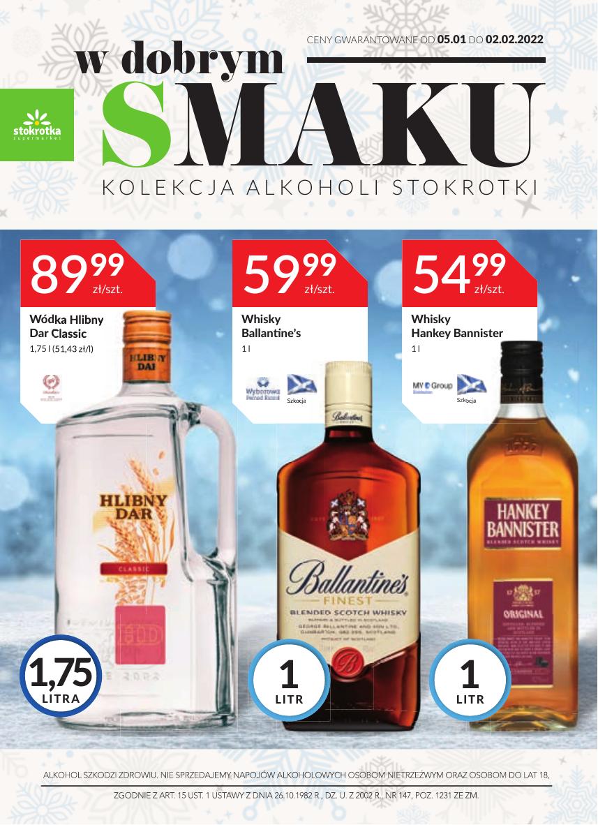 Gazetka Oferta alkoholowa