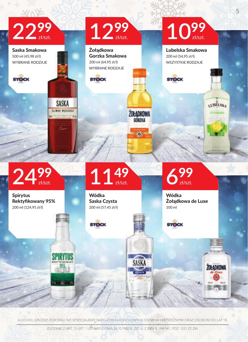 Gazetka Oferta alkoholowa