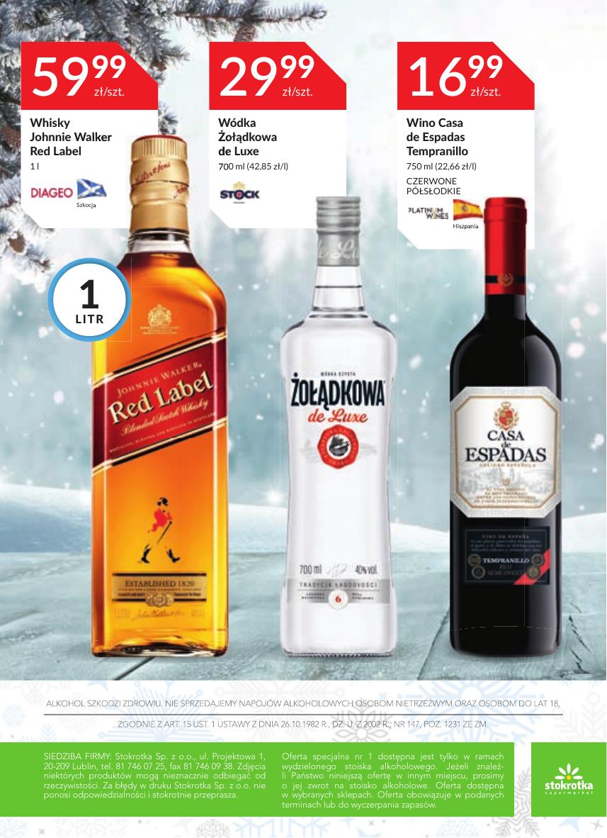 Gazetka Oferta alkoholowa