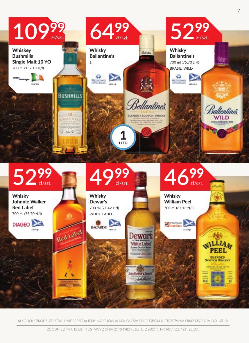 Gazetka Oferta alkoholowa