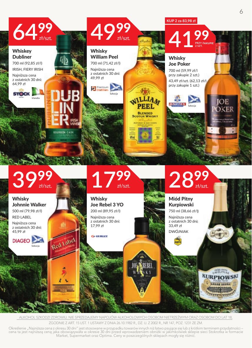 Gazetka Oferta alkoholowa