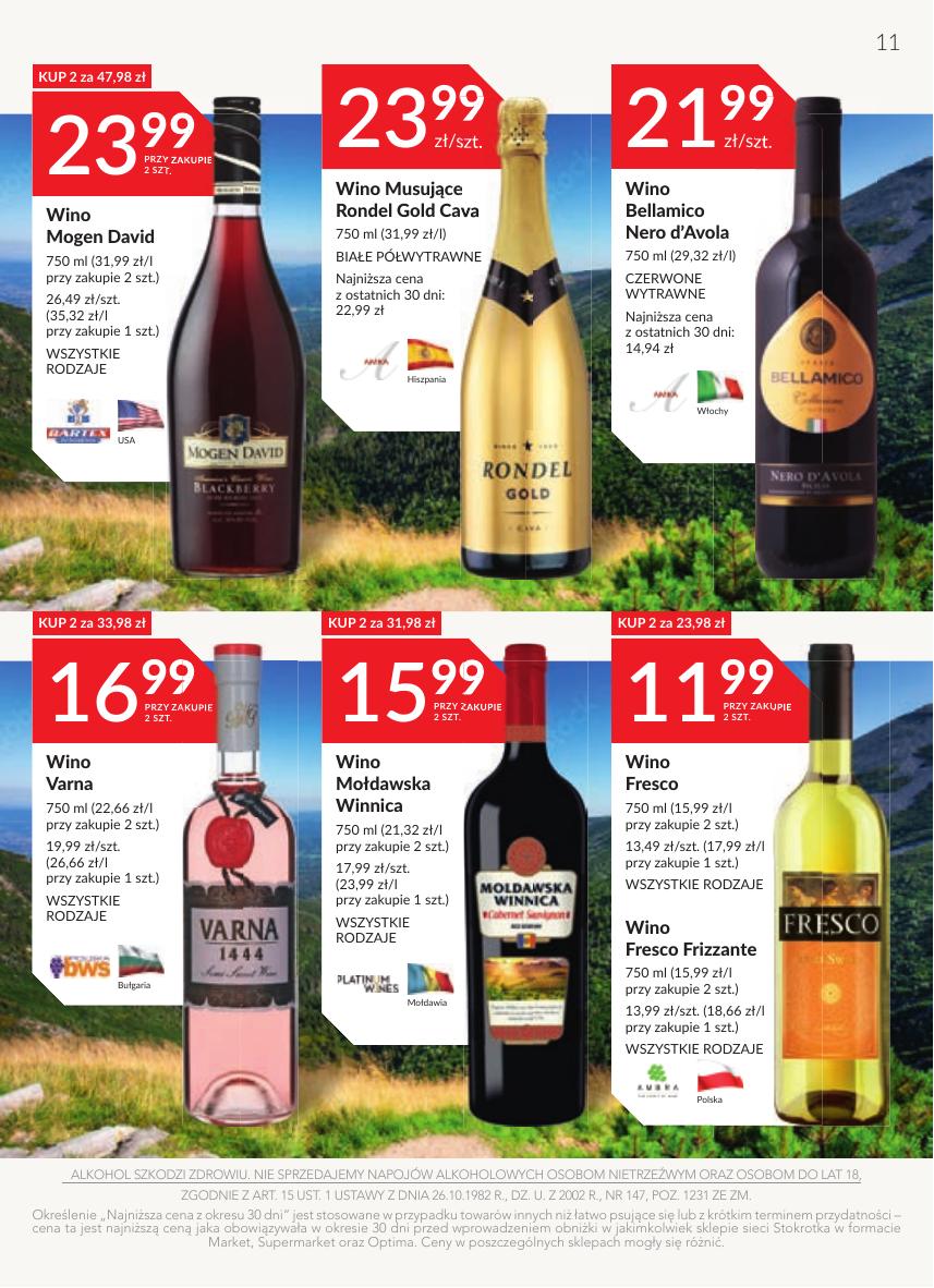 Gazetka Oferta alkoholowa