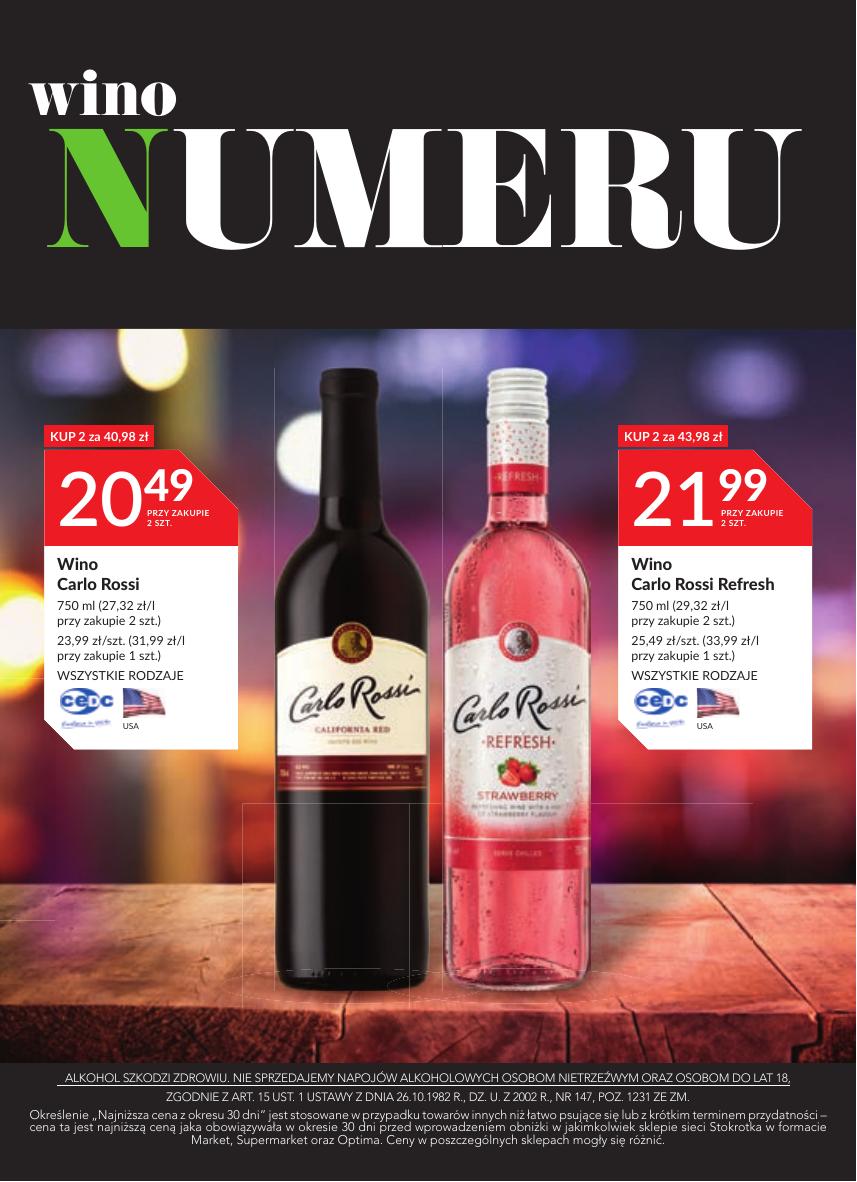 Gazetka Oferta alkoholowa