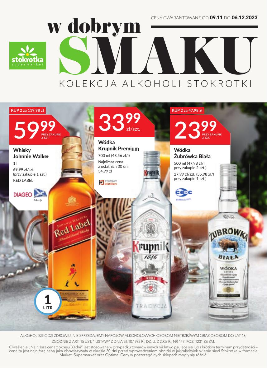 Gazetka Oferta alkoholowa