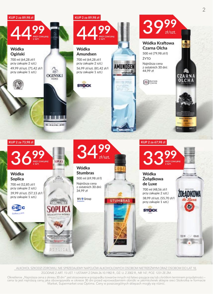 Gazetka Oferta alkoholowa