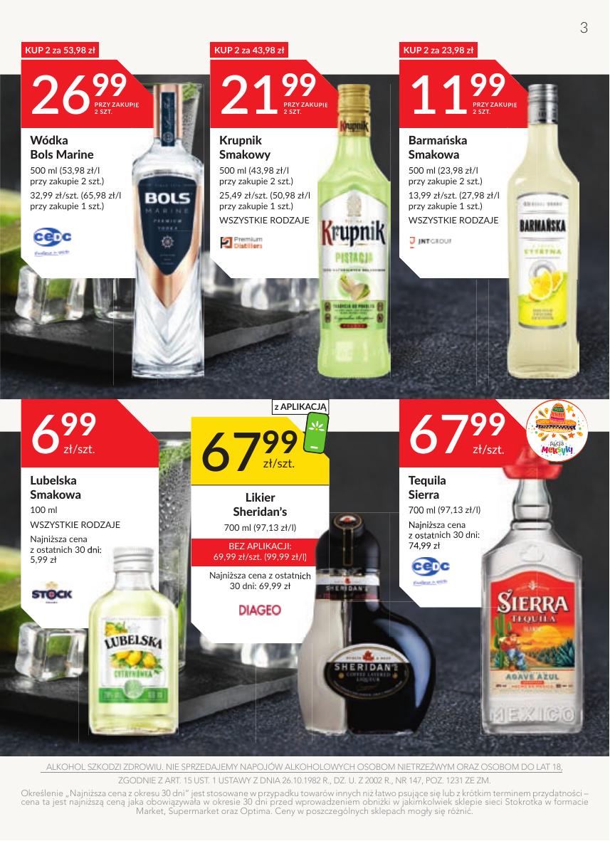 Gazetka Oferta alkoholowa
