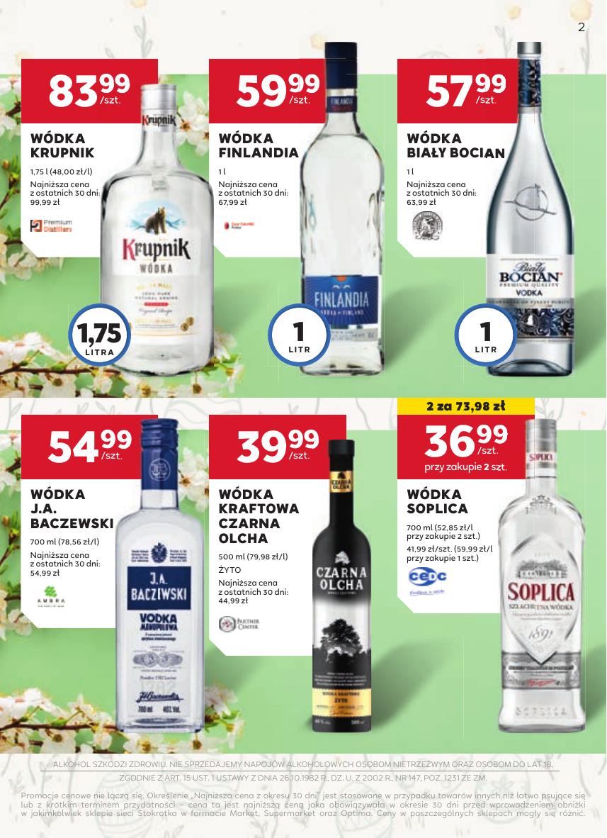 Gazetka Oferta alkoholowa