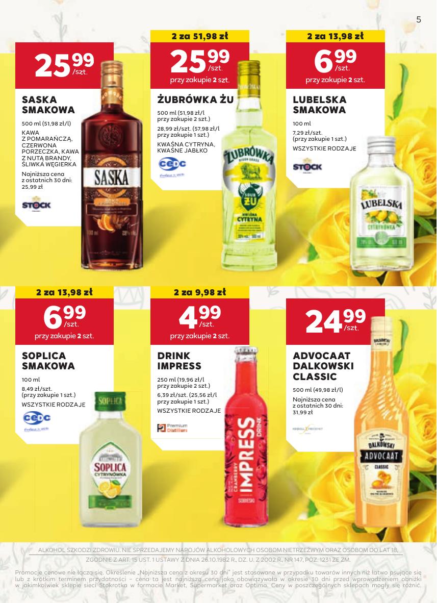 Gazetka Oferta alkoholowa