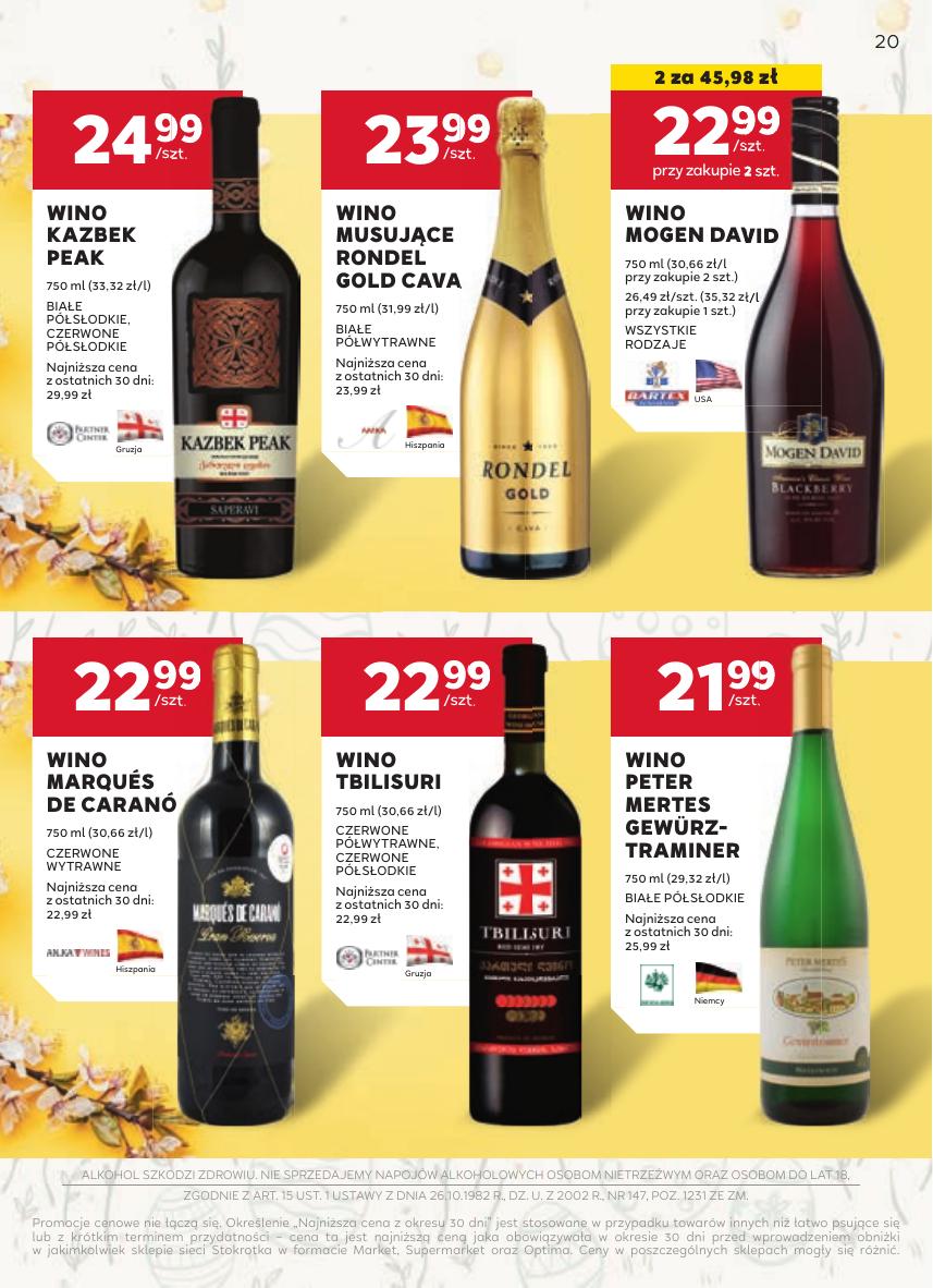 Gazetka Oferta alkoholowa