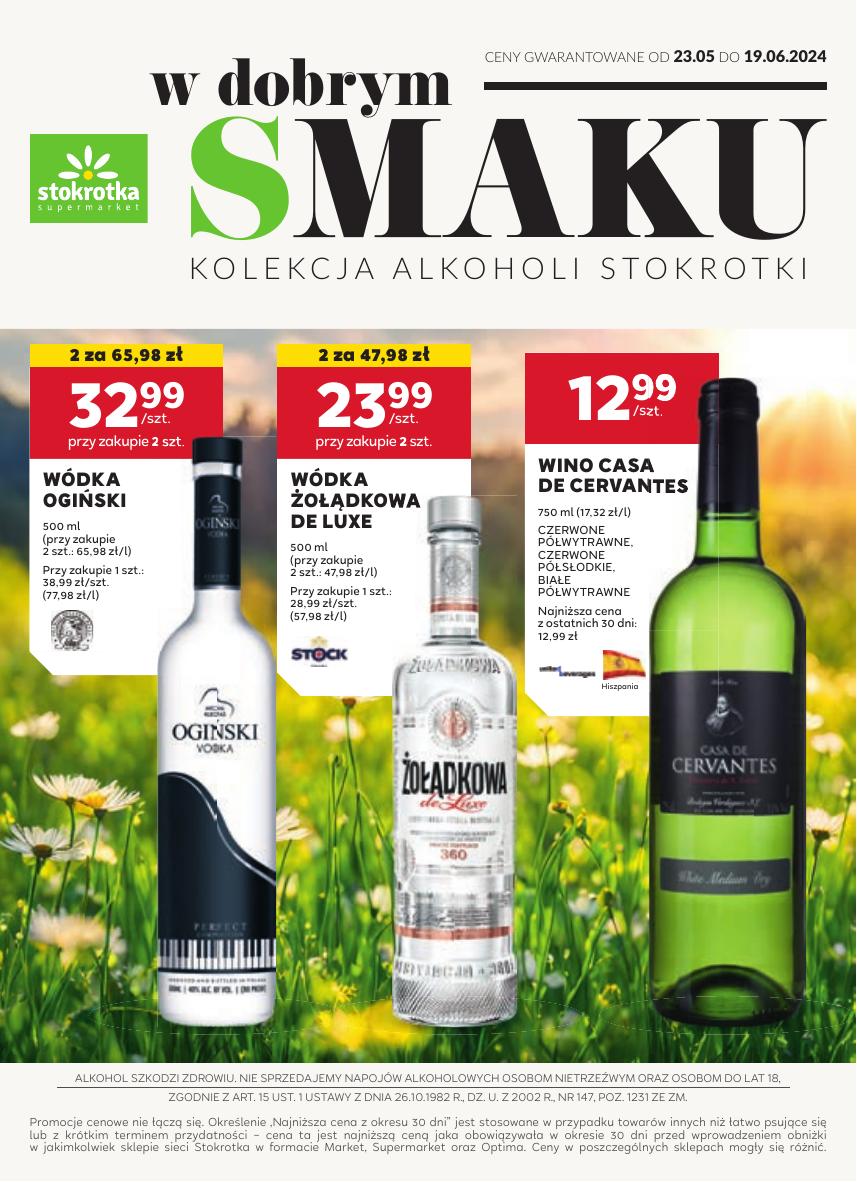 Gazetka Oferta alkoholowa