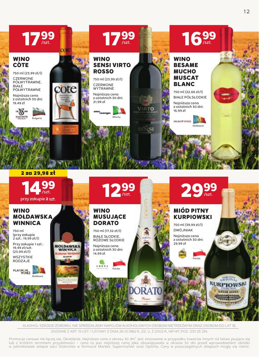 Gazetka Oferta alkoholowa
