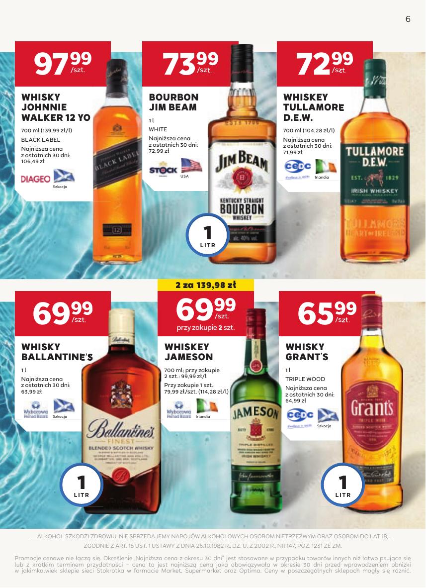 Gazetka Oferta alkoholowa