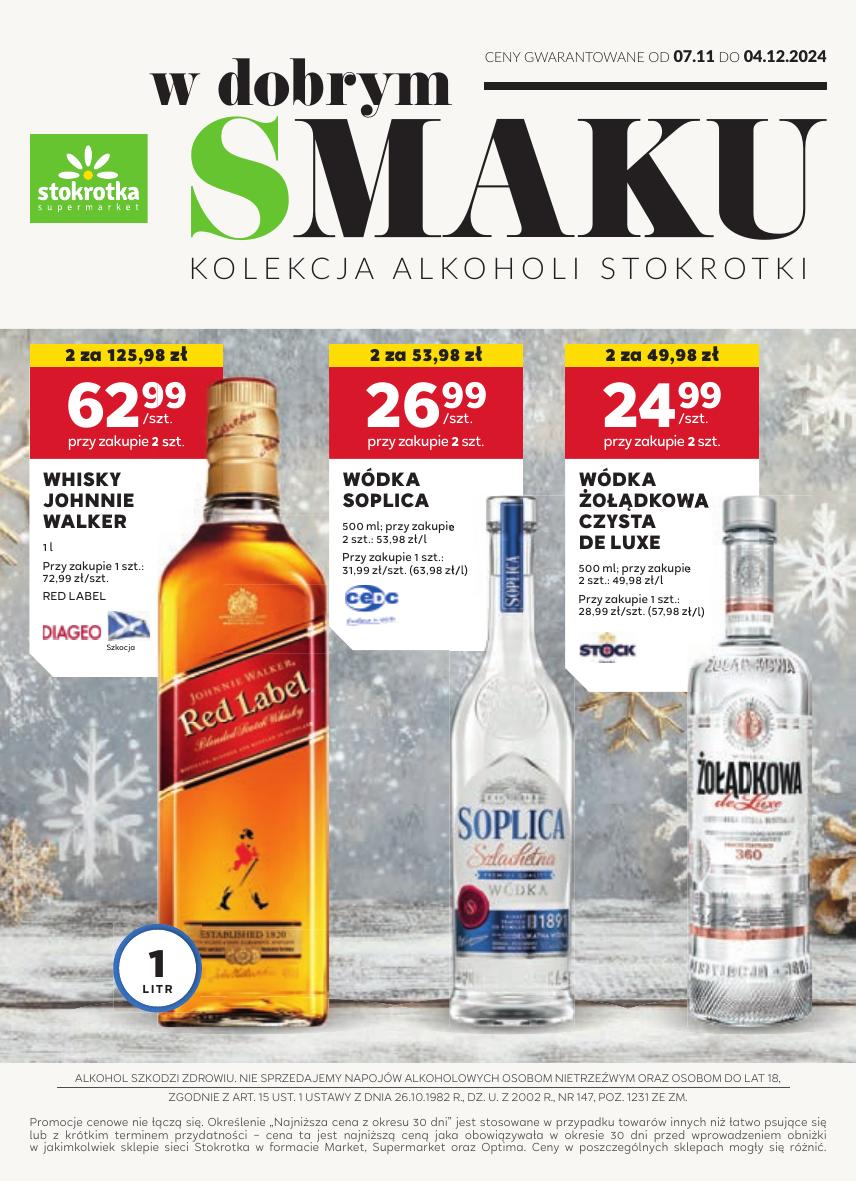 Gazetka Oferta alkoholowa