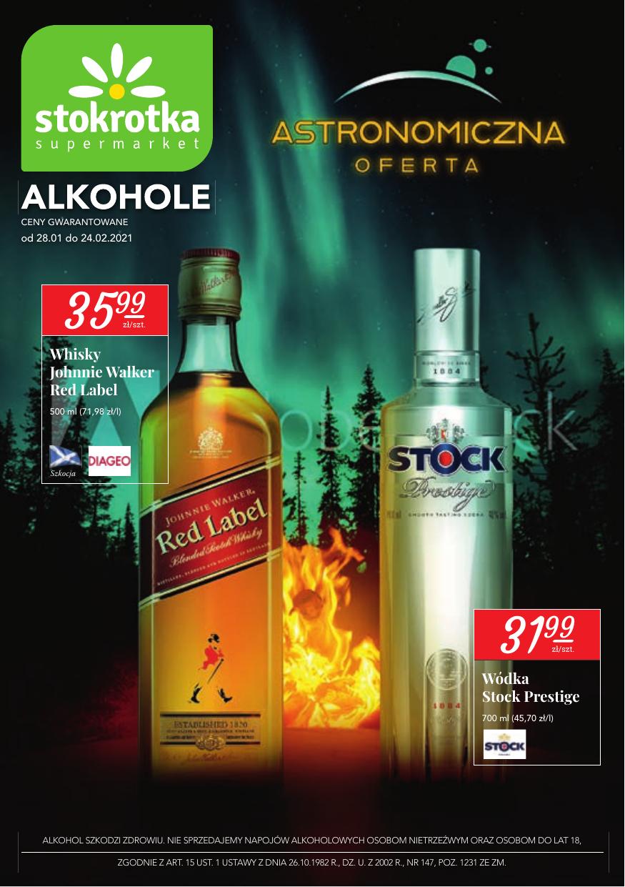 Gazetka Oferta alkoholowa