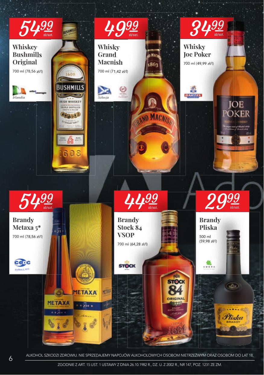 Gazetka Oferta alkoholowa