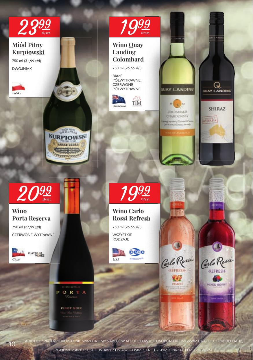 Gazetka Oferta alkoholowa