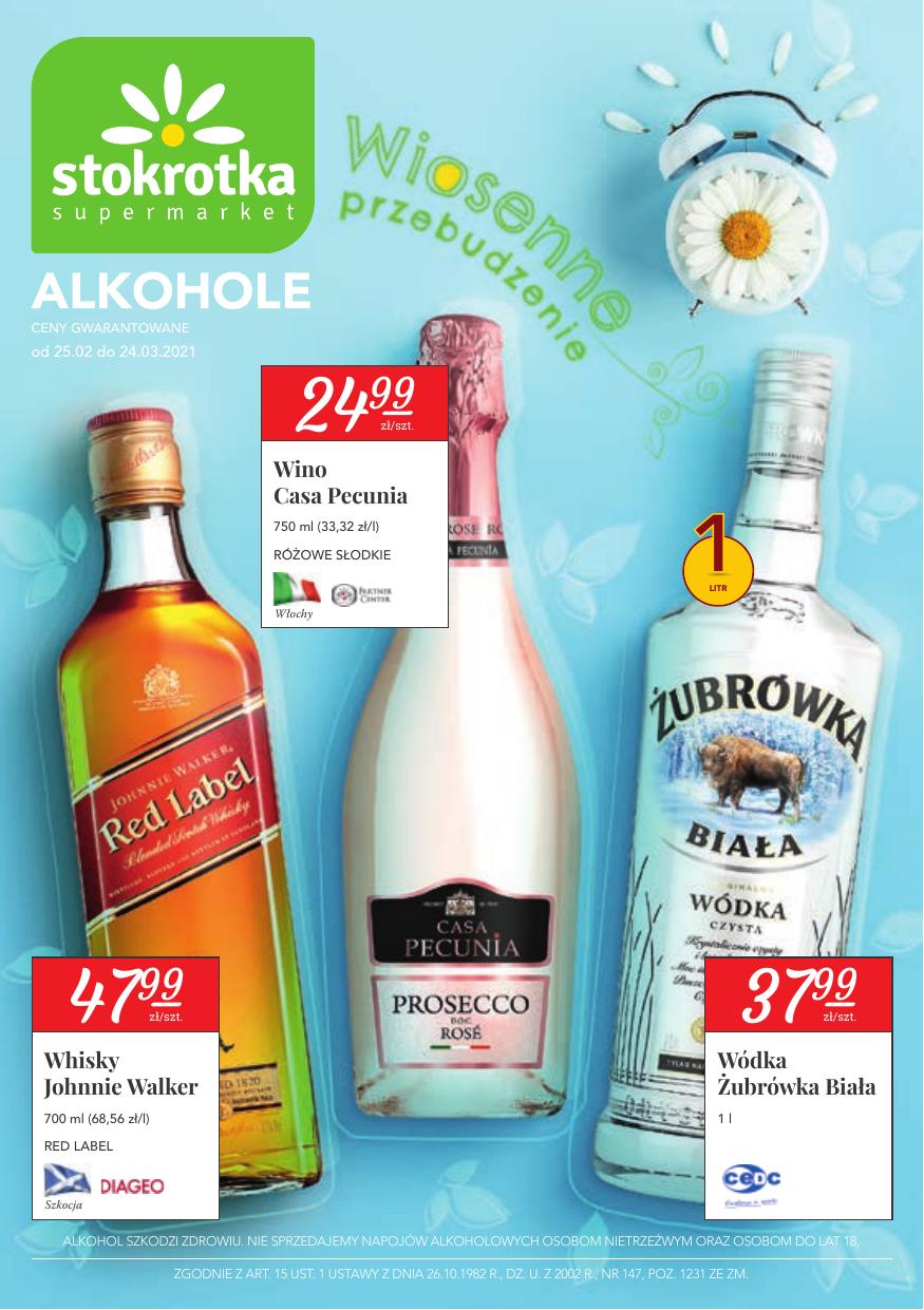 Gazetka Oferta alkoholowa