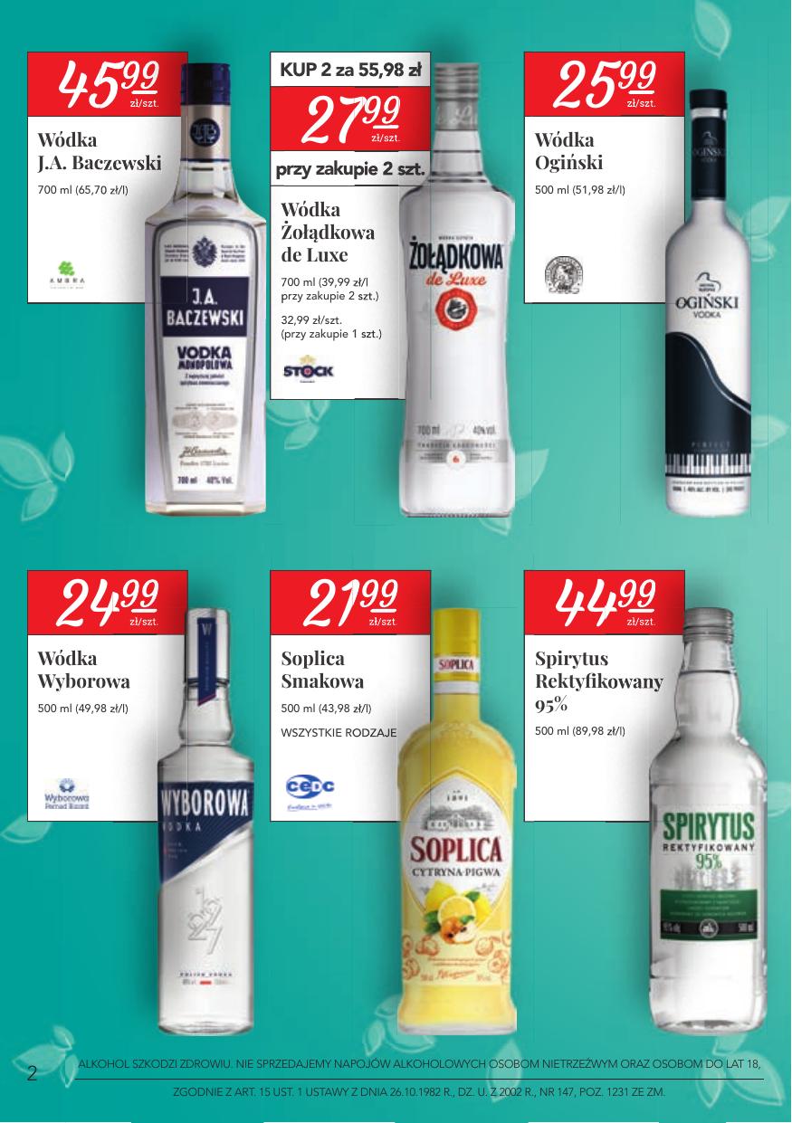 Gazetka Oferta alkoholowa