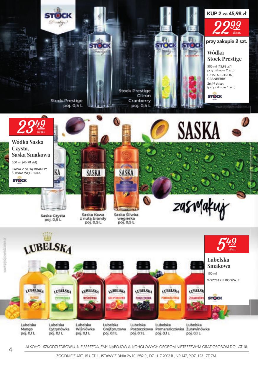 Gazetka Oferta alkoholowa