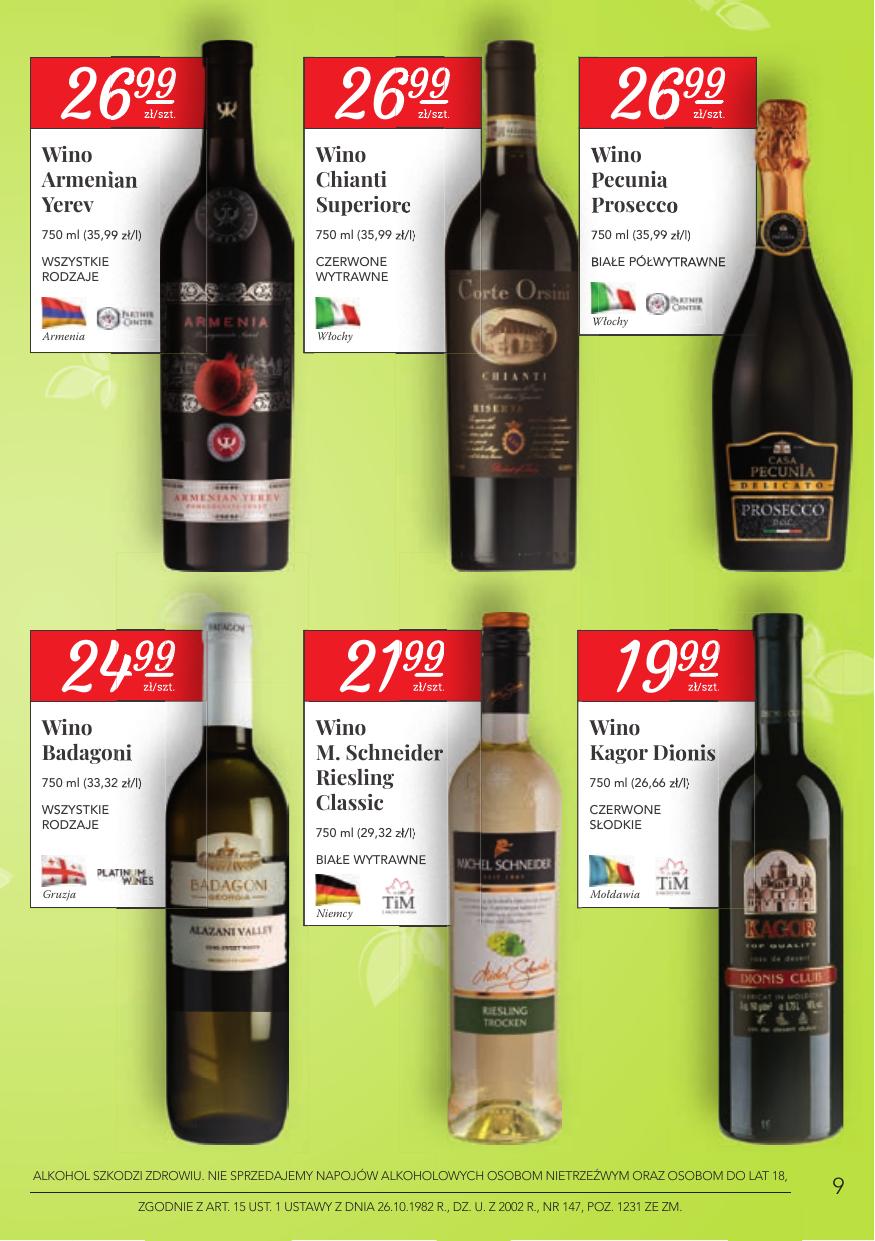 Gazetka Oferta alkoholowa
