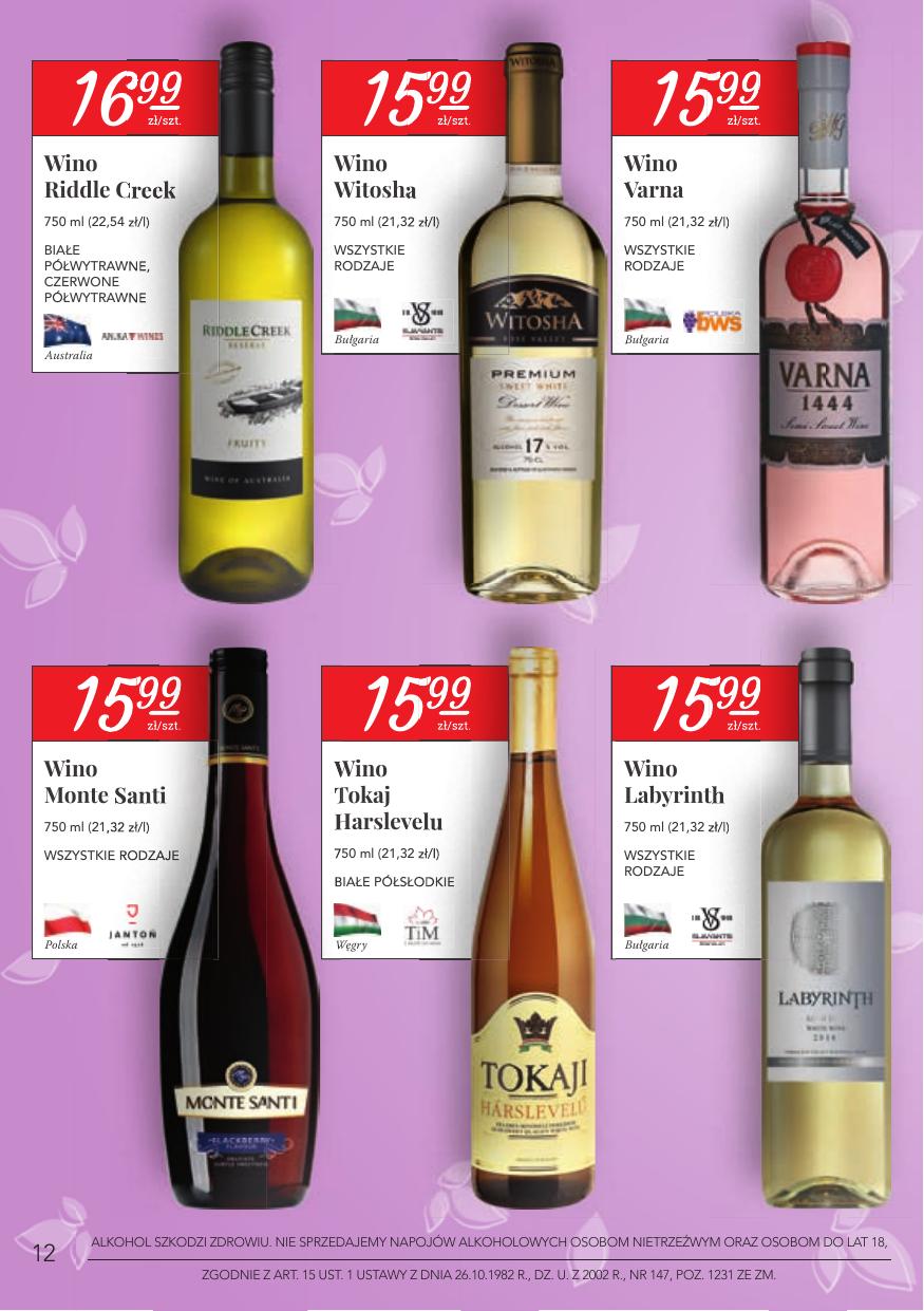 Gazetka Oferta alkoholowa