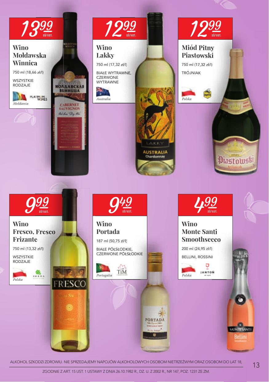 Gazetka Oferta alkoholowa