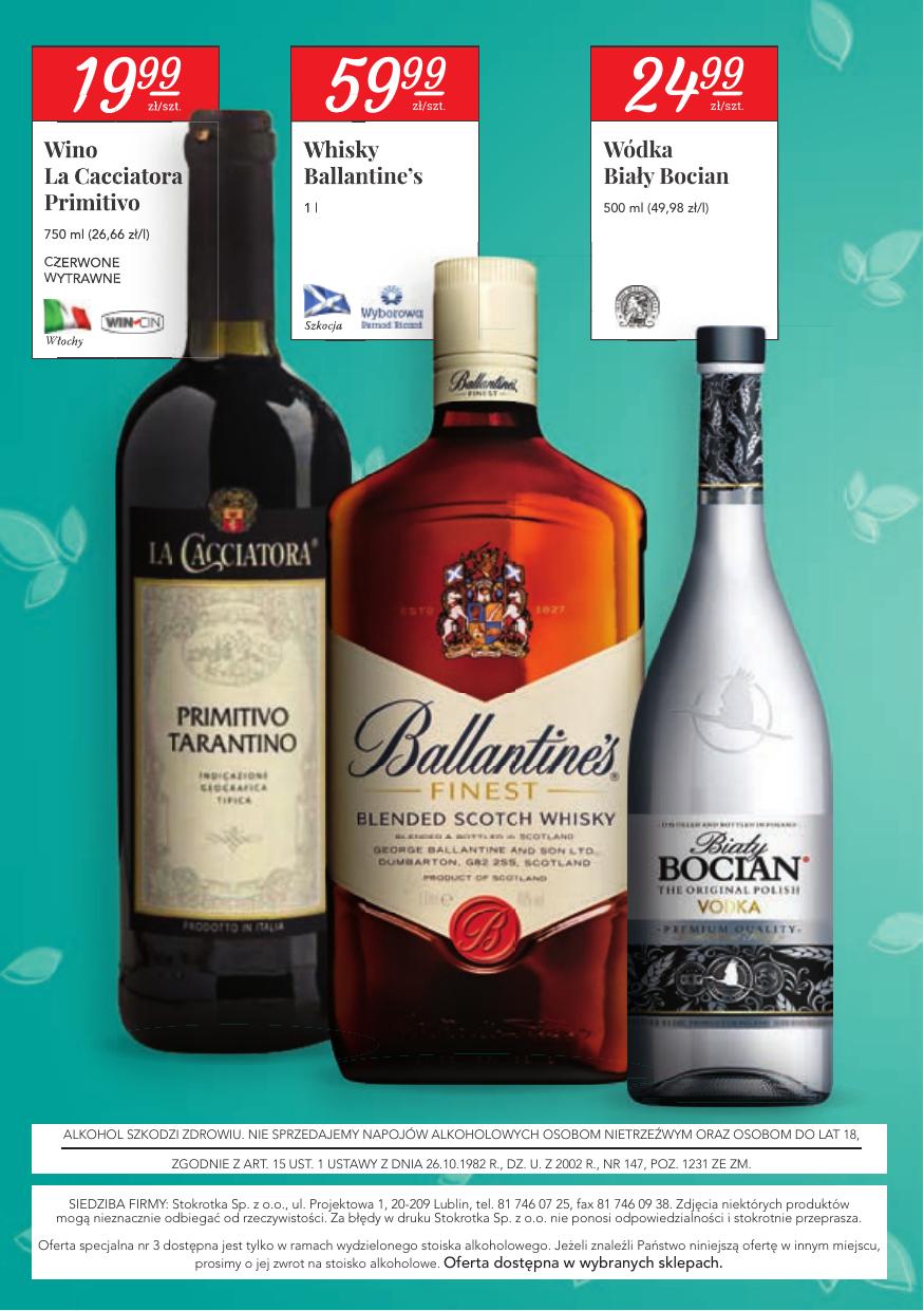 Gazetka Oferta alkoholowa