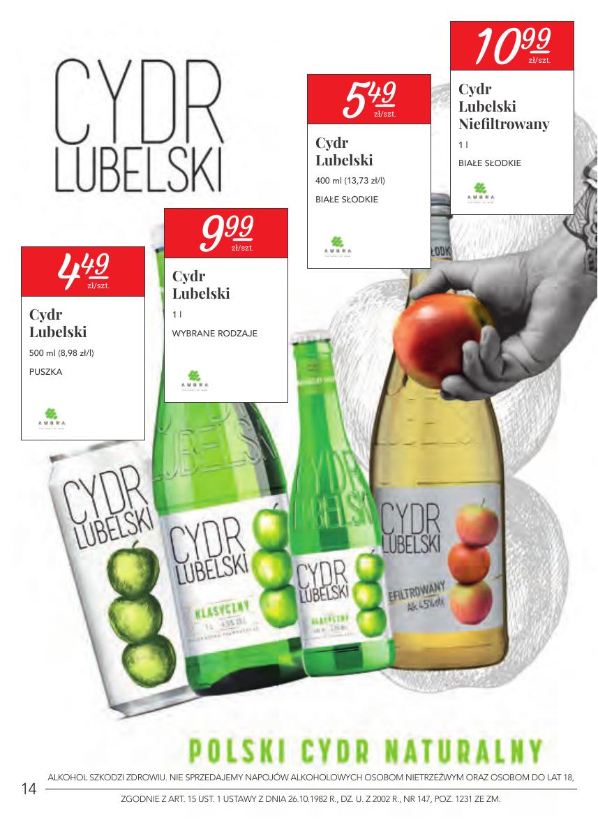 Gazetka Oferta alkoholowa