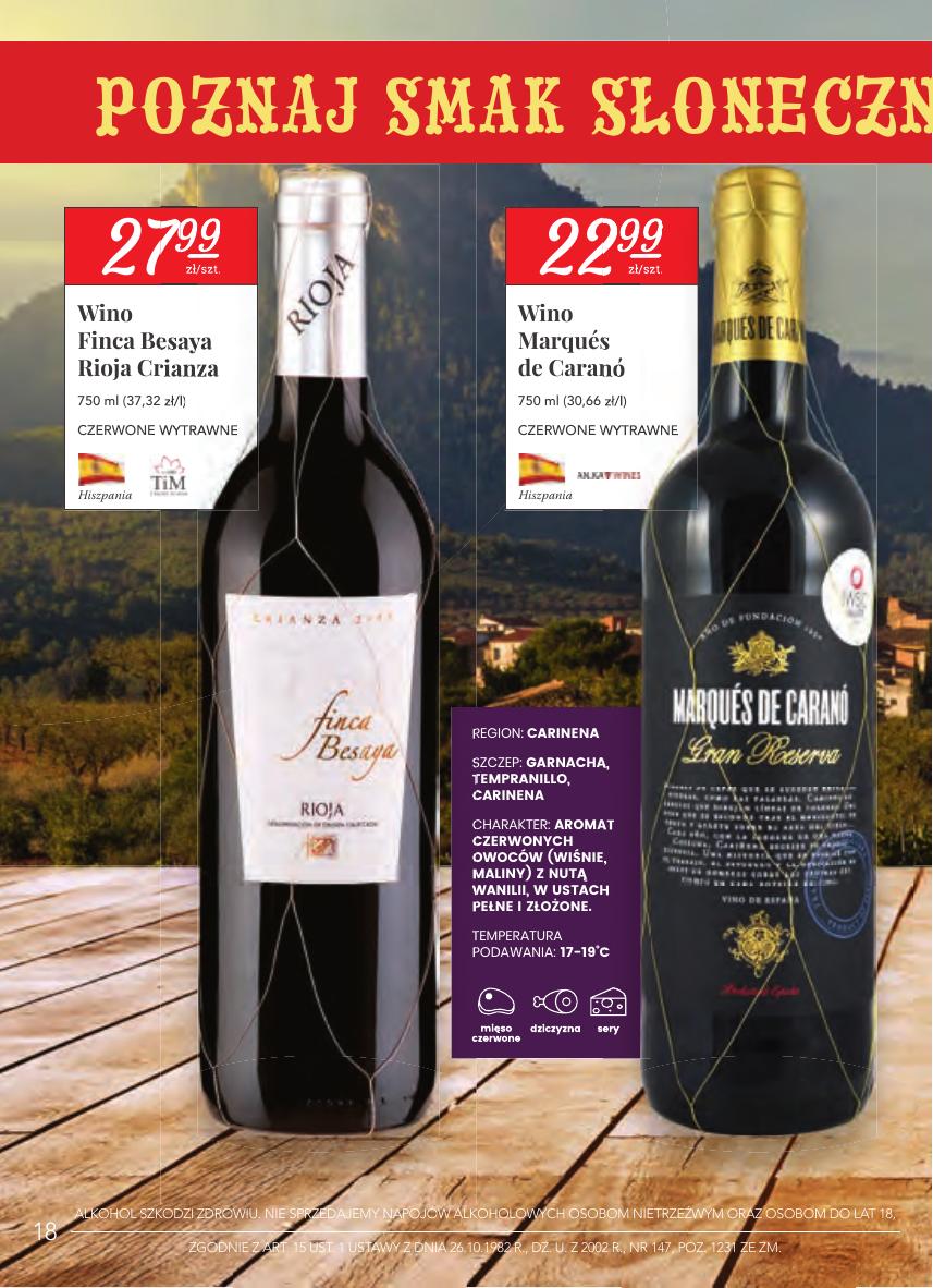 Gazetka Oferta alkoholowa
