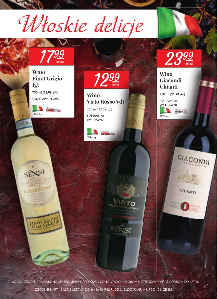 Gazetka Oferta alkoholowa
